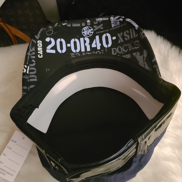 MILITARY STYLE FLAT TOP HAT - Picture 3 of 5